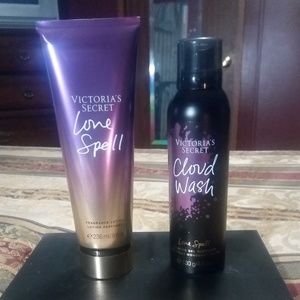 Victoria's Secret Love Spell Cloud Wash & Lotion